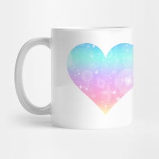 Kawaii Magical Unicorn Heart Mug